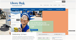 Desktop Screenshot of libertybank.com