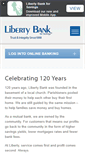 Mobile Screenshot of libertybank.com